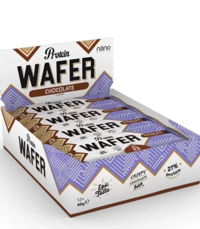 نانو سبس - ويفر بروتين كرسبي (12 حبة) - Nano Supps Protein Wafer