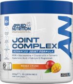 Applied Nutrition Joint Complex for Over 40s | Glucosamine, Chondroitin, MSM, Turmeric, Pea & Hyaluronic Acid | Informed Sport – Mango Crush (300g – 30 Servings)